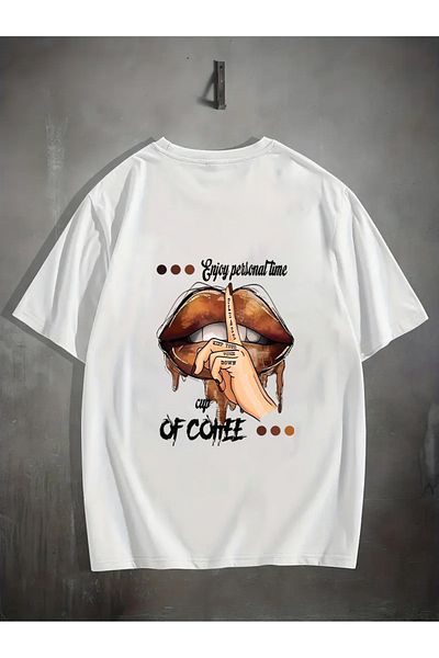 uyguntarz Унисекс тениска с принтиран дизайн Enjoy Staff Time