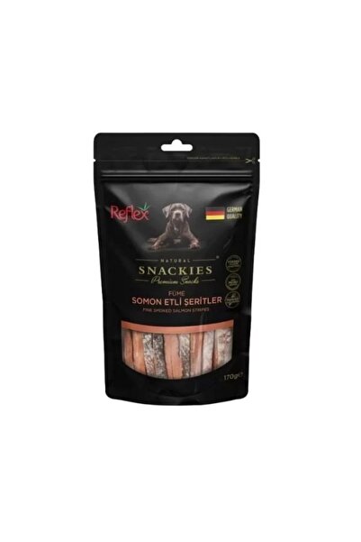 Reflex Snackies Natural Füme Somon Etli Şerit Köpek Ödül Maması 170 Gr