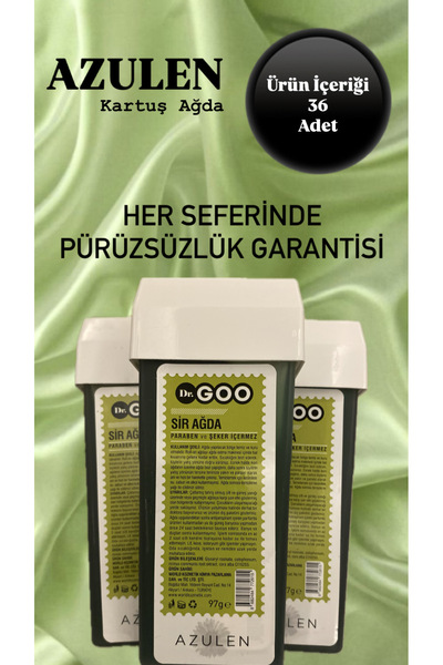 Dr. Goo Beauty AZULEN KARTUŞ AĞDA 36 ADET
