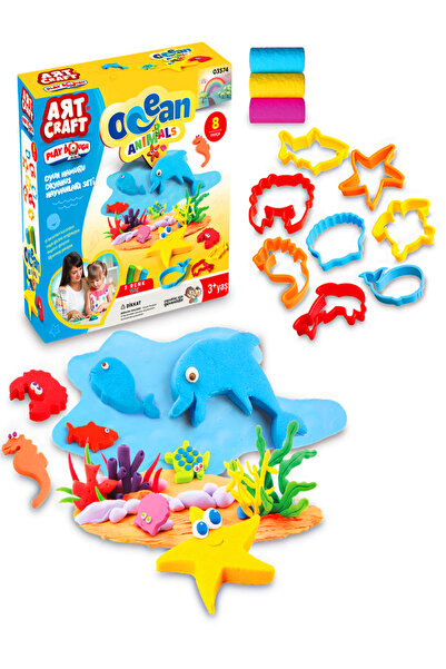 a v d a Ocean and Sea Animals Dough Set 150Gr