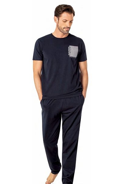 Pierre Cardin Tricou și pijamale pentru bărbați Set dublu L1.PC.004.12.14