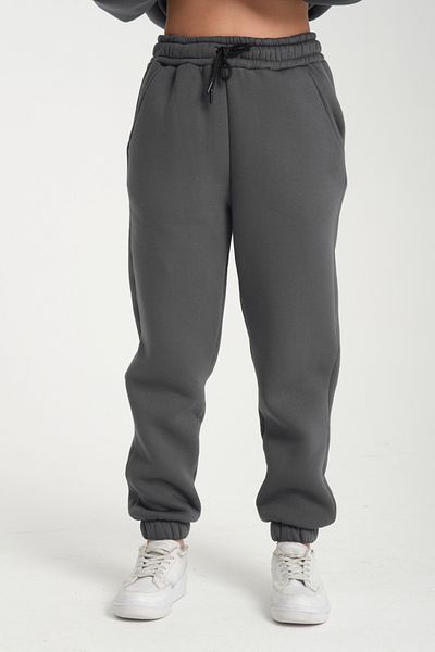 3 ROPE Unisex Basic Φούτερ με τρεις κλωστές με φλις καπνιστό