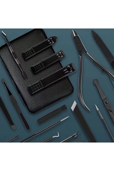Lazım Shop 17 Piece Professional Manicure and Manicure Set