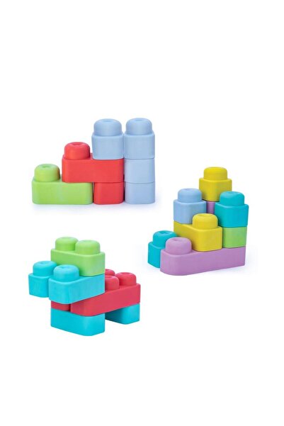 NW NessiWorld نيسي وورلد 04005 مكعبات كبيرة ناعمة 12 قطعة -ديدي