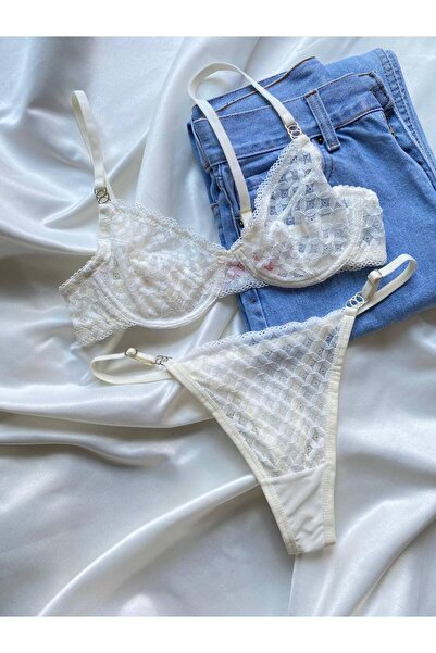 ARONA House of Dns Balenli Metal Detaylı 2 li Sütyen Takım Arona