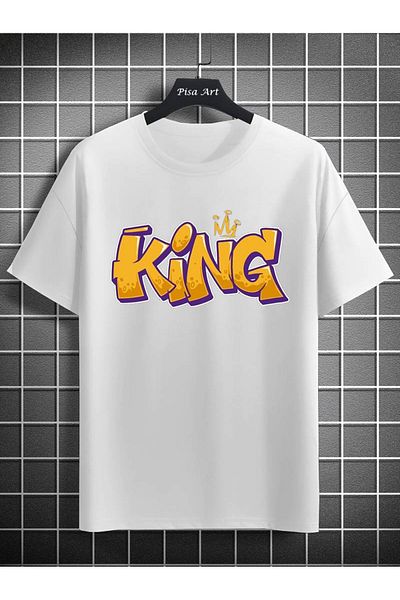 Pisa Art Μπλουζάκι με στάμπα King