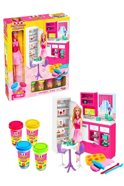 a v d a Linda's Kitchen Play Dough Set - toy house & dollhouse set - play house