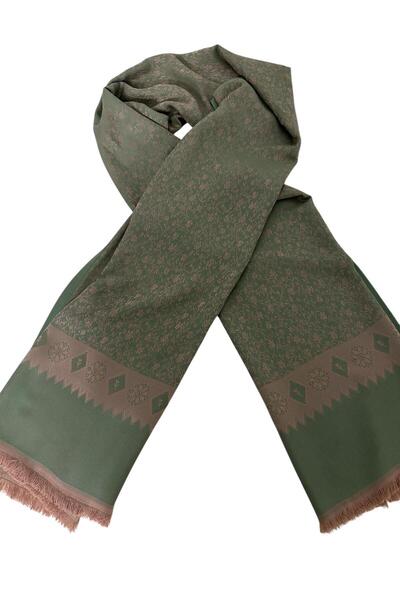 Butik Patterned Double Sided Shawl
