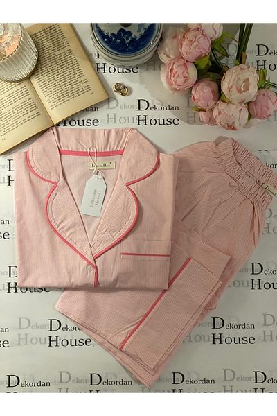 Dekordan House Pink Dream Short Sleeve Pajama Set