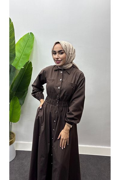 ışık tesettur Φόρεμα Nare Hijab