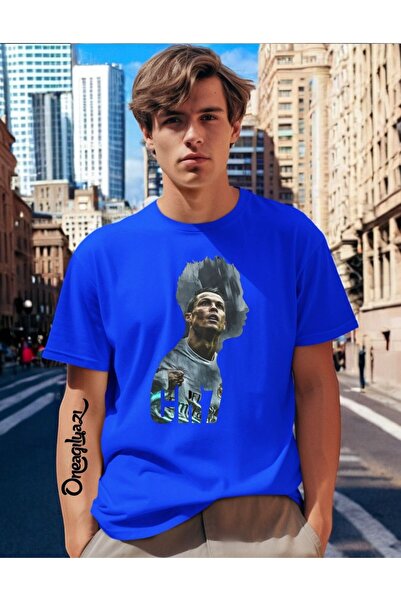 H&GHAMLEGİYİM Printed Men's Oversize T-Shirt