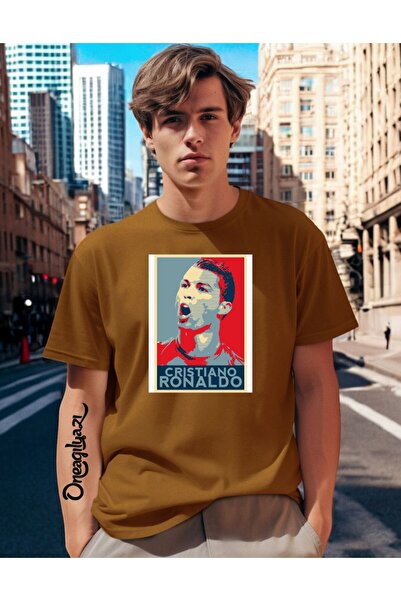 oneagılyazı Printed Men's Oversize T-Shirt