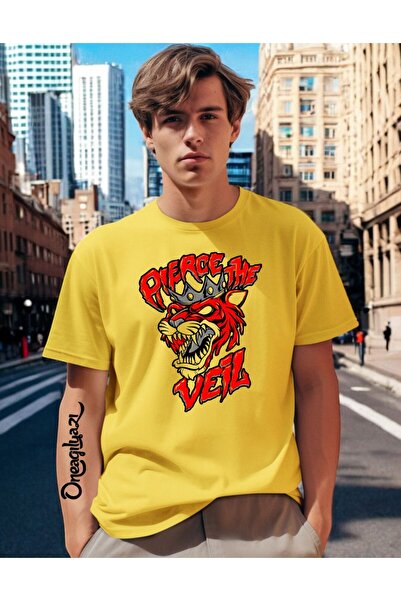 oneagılyazı Мъжка тениска с голям размер с печат „Preacher“