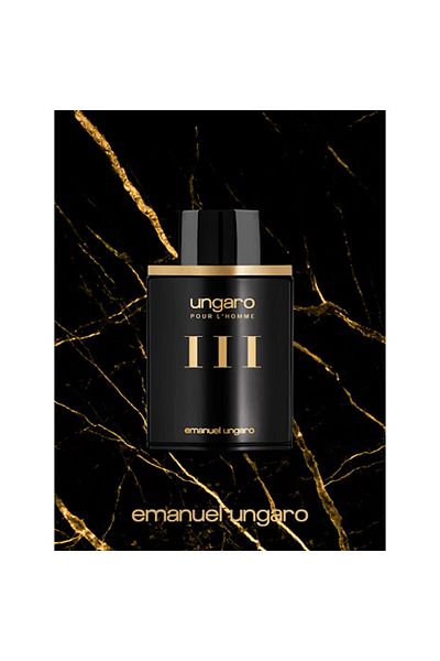 EMANUEL UNGARO Ungaro Pour LHomme III For Men - Eau De Toilette100ml