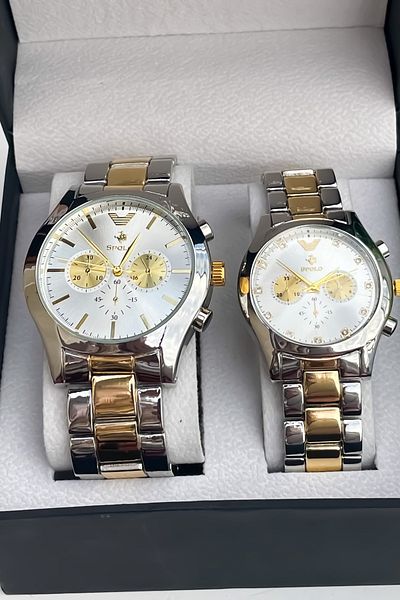S.POLO Women's Men's Wristwatch Couple Watch Couple Watch Mr. Watch Team Valentine's Day Gift