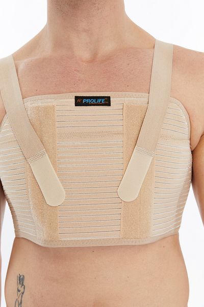 Prolife P&L Prolife Chest Cage Corset - Underwire Support for Surgery, Rib Fracture Protection
