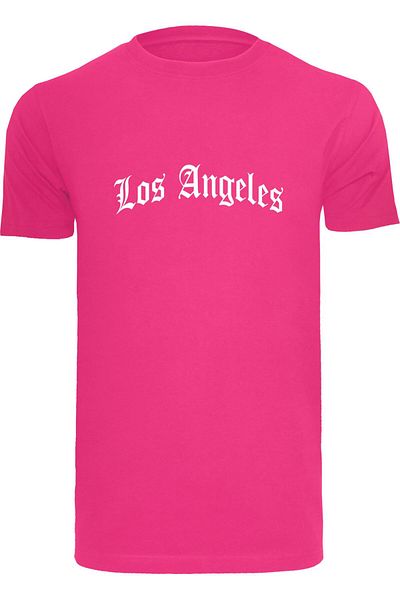 Mister Tee Herren Los Angeles Wording Tee