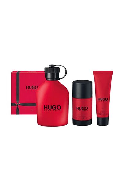 Hugo Boss Hugo Red Gift Set For Men - Eau de Toilette - 3 Pieces