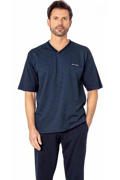 Pierre Cardin Set pijama 3 piese jacquard pentru bărbați L1.PC.004.12.27
