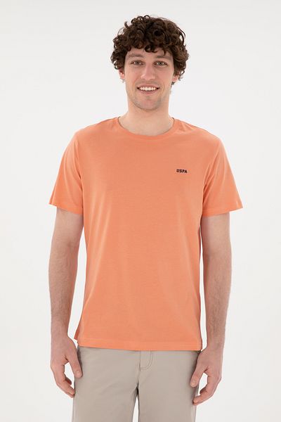 U.S. Polo Assn. Men's Salmon Basic t Shirt 50284640 -Vr047