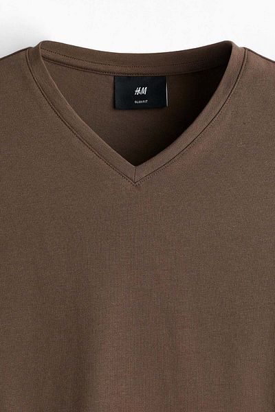 H&M 3-pack Slim Fit V-neck T-shirts
