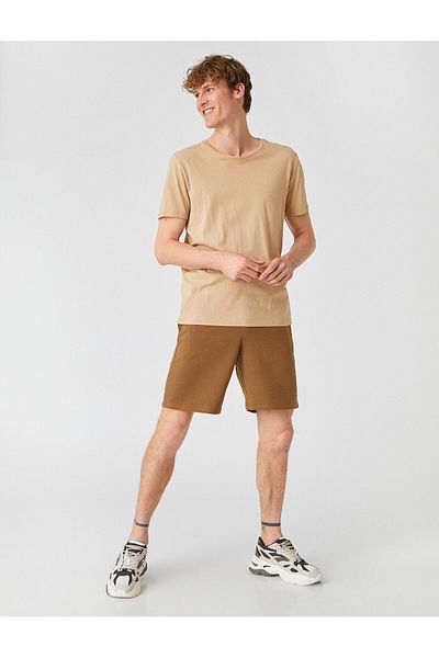 Koton Slim Fit Σορτς με Δαντέλα στη μέση