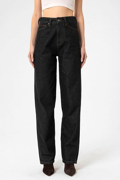 Antioch Black Women's High Waist Jeans
