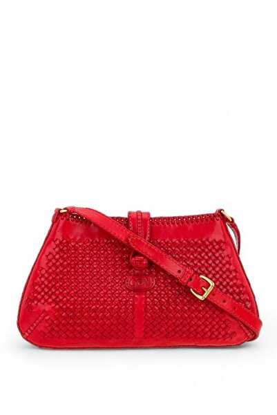 GÖN Hand Made Kırmızı Kadın Çapraz Askılı Çanta Lirpak