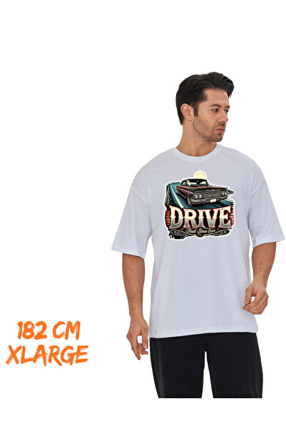 pxm تي شيرت كبير الحجم مطبوع رقميًا Dtf 100% قطن بطابع السيارة