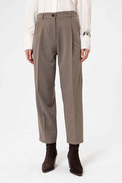 Antioch Mink Women's High Waist Straight Fit Short Pants