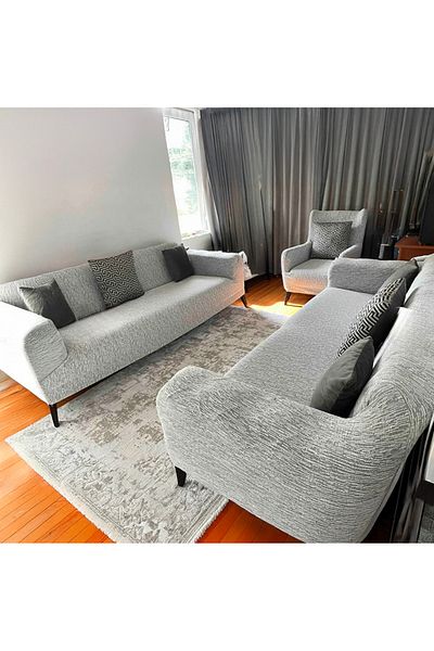 TUCHMALL 3+3+1+1 Set Flexible and Elastic Washable Sofa Bed Sofa Cover