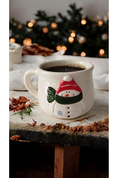 Simurg Seramik Kardan adam kupa