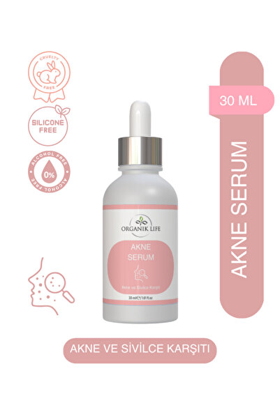 Akne Serumu 30 ml – Cilt Arındırıcı, Siyah Nokta Ve Akne Karşıtı Bakım