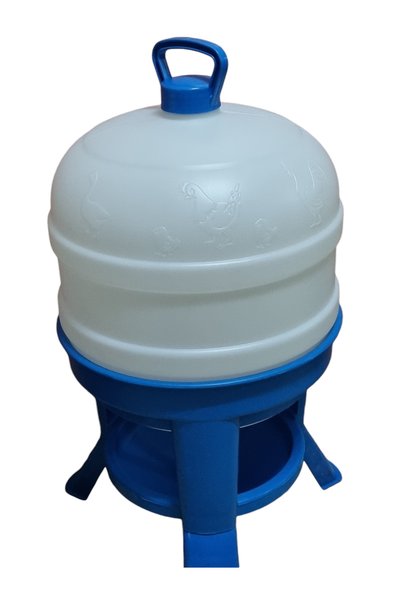 Cosar Standing Chicken Feeder 30 Kg 30 Lt Water Bottle Bottle Feeding Bowl