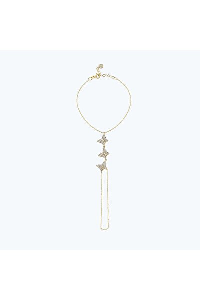 Altınbaş Altın Kelebek Şahmeran Bileklik