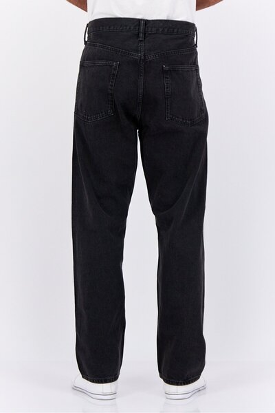 GAP Men Relaxed Fit Wash Stretchable Denim, Charcoal