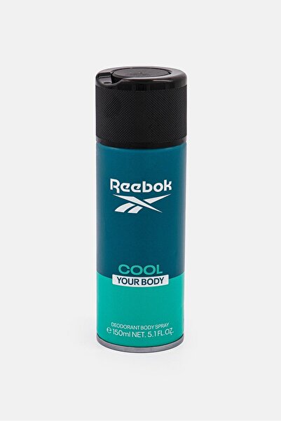 Reebok Men Cool Your Body Deodorant Body Spray 150 ml, Green