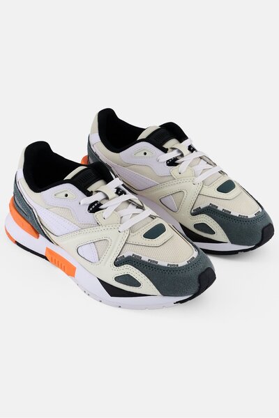 Puma حذاء جري Mirage Max برباط للأولاد من Kids Boy، باللون الأبيض