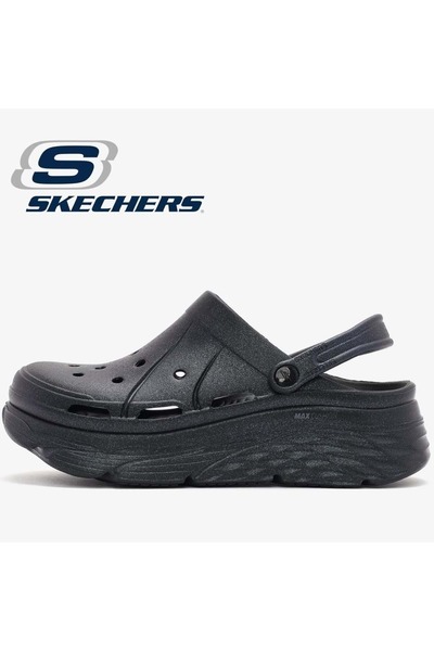 SKECHERS Max Cushioning Foamies Dreamlike 111267 Unisex Terlik SİYAH