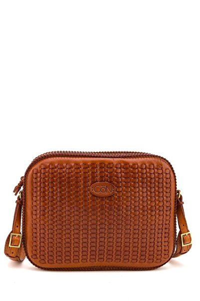 GÖN Hand Made Taba Kadın Çapraz Askılı Çanta Tosu