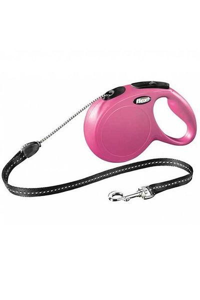 Flexi 5 Meters Automatic Drawstring Dog Extension Collar - m Length, Max 20kg