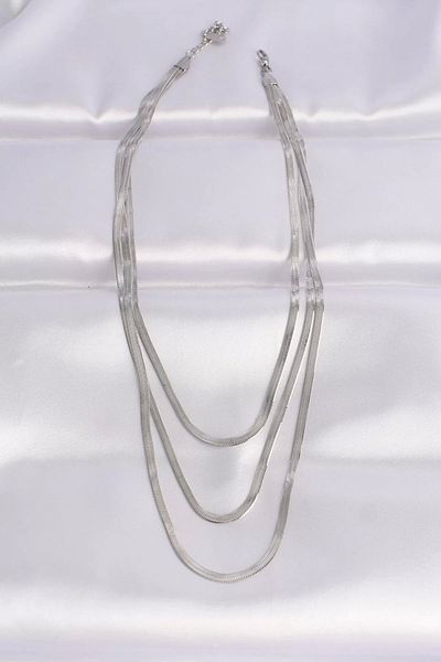 Clariss 316L الصلب سلسلة الإيطالية قلادة فضية اللون متعددة