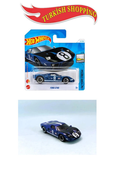 HOT WHEELS 1:64 Ölçek Ford Gt40