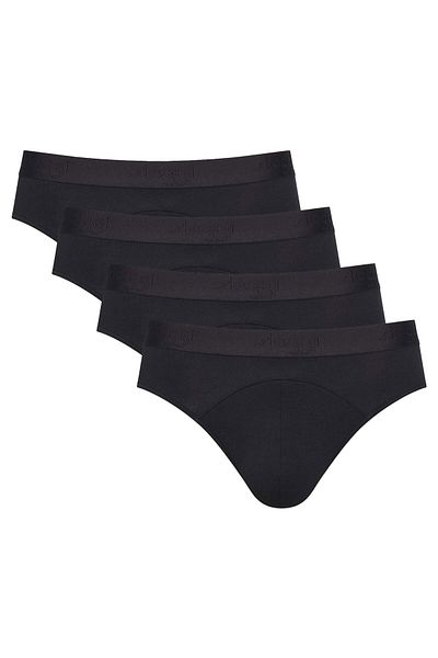 SLOGGI Herren Slips, 4er Pack - EVER SOFT Brief, Modal, einfarbig