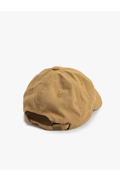 Koton Cap Hat Label Printed Slogan Embroidered