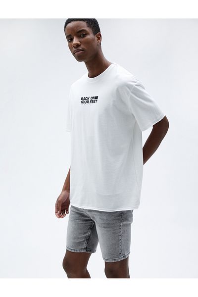 Koton Short Jeans Buttoned 5 Pocket Detail