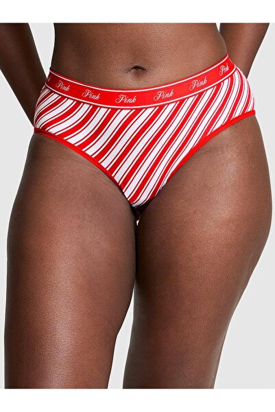 Victoria's Secret Cotton Hiphugger Panties with Logo