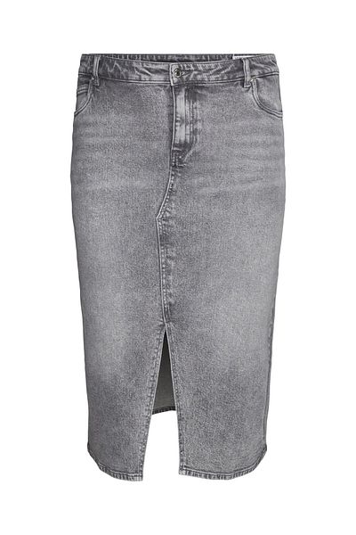Veromoda Curve Jeansrock VMCVERI Hohe Taille Langer Rock