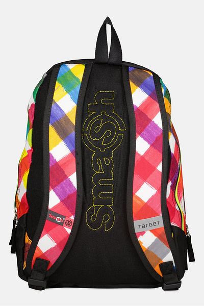 Smash Kids Boy Brand Logo Backpack 43 H x 28 L x 12 W cm, Black Combo