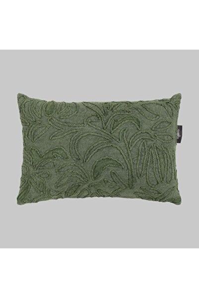 Sarev وسادة رمي ديكور تورين خضراء - 30*45 سم